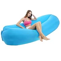 Ztoone Opblaasbare Luiaard Stoel Ligstoel Sofa Lucht Slaapbank