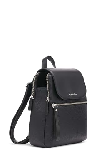 Image of Calvin Klein Elaine Bubble Lamb Novelty Key Item Flap Backpack