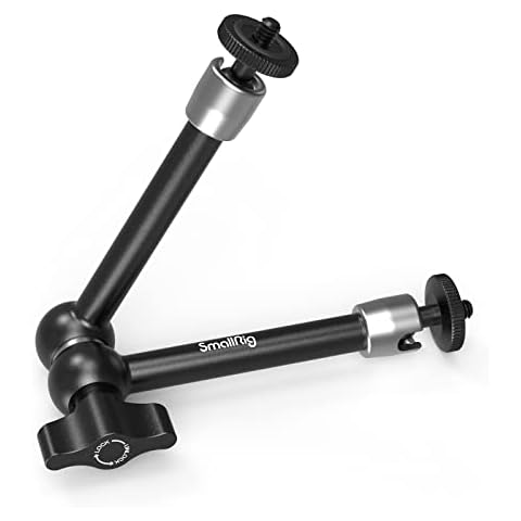 (New Version) SMALLRIG 9.5'' Magic Arm, Ball Head Articulating Arm with Wing Nut, Max Load 3.3lb - 2066B Cover