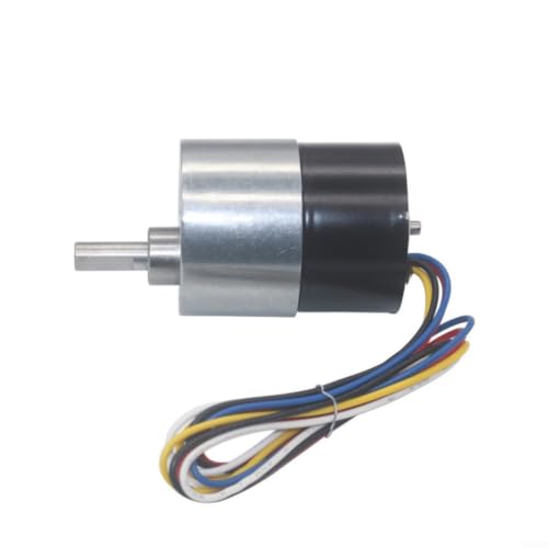 Motor de engranaje sin escobillas de 12V CC reversible para robótica JGB37-3525 5