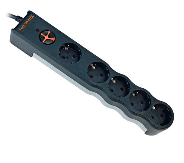Tuncmatik TSK6136 PowerSurge 5 Priz 1050 Joule Enerji Koruma