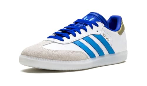 Chaussures Adidas Samba Messi blanches pour un style streetwear élégant au quotidien
