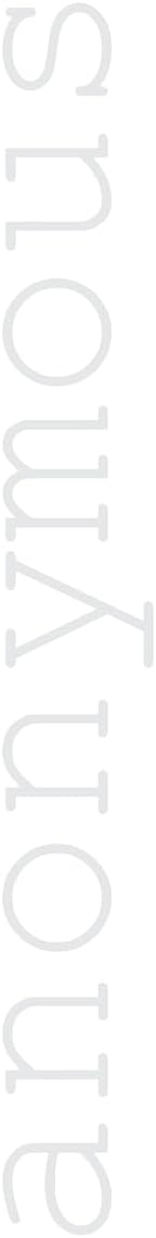 anonymous Paperback – August 1, 2016