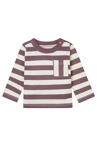 Noppies Baby - Jungen Boys Tee Givet Long Sleeve Stripe T-Shirt, Flint -...