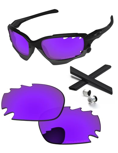 Image of Replacement Lenses for Oakley Racing Jacket /Jawbone Vented OO9171 62mm - Precision Fit, UV Block & Impact Resistant