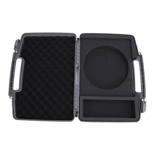 Jeffergarden Caja de Transporte Dura para Satélite, Resistente Al Agua, a Prueba de Golpes, Ligera, con Interior de Espuma para Equipos y Accesorios de Miniantena