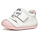 Geox Baby-Mädchen B TUTIM B Sneaker, White/Rose, 20 EU