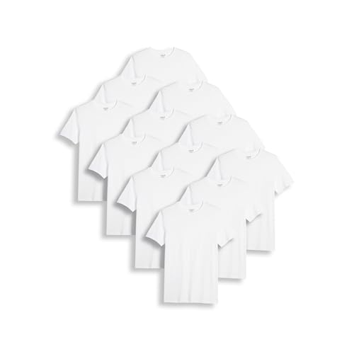 Jockey Men's Undershirt Classic Crew Neck Undershirt - 12 Pack