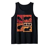 Photo Gallery capybara retro graphic in stile vintage per uomini donne bambini canotta Photo Gallery capybara retro graphic in stile vintage per uomini donne bambini canotta