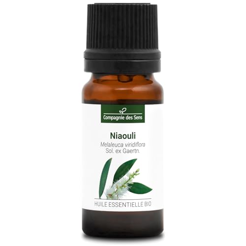 NIAOULI (Melaleuca viridiflora) BIO - 10mL - Huile Essentielle de Qualité Premium - 100% Pure, Naturelle, garantie ChromaCert® - Chémotypée & Intégrale