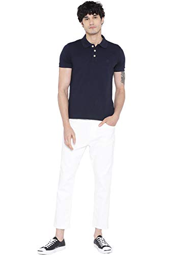 Image of CHKOKKO Men's Cotton Regular Fit Half Sleeves Polo T-Shirt