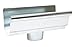 Amerimax 4.5 in. H x 4.5 in. W x 8 in. L Metallic Galvanized Steel K Gutter Drop Outlet