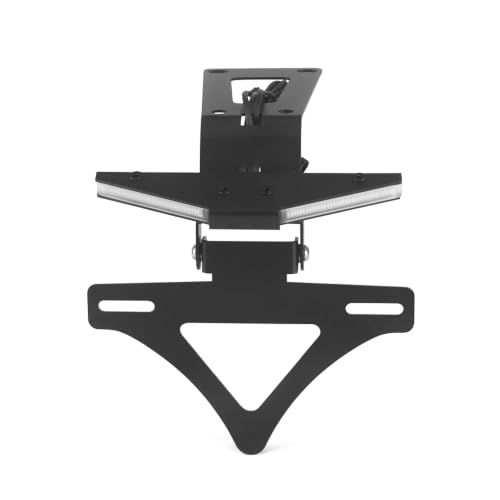 Support de plaque pour Ducati Monster 950 en alu CNC brossé