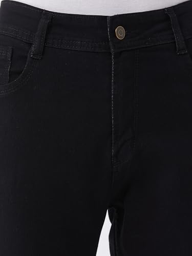Image of Miss Chase Women's Skinny High Rise Cropped Stretchable Denim Jeans