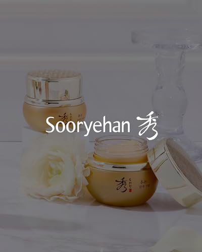 Sooryehan Boyun Luxury Korean Skin Care Gift Set (5.24 fl oz) - Red Ginseng Toner, Emulsion, Cleansing Foam & Moisturizer Cream by LG Beauty