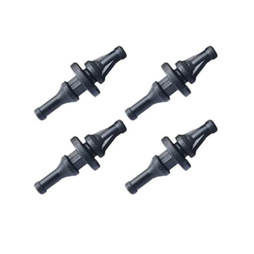 Huhudyy 50 piezas de componentes de ordenador para PC, ventilador, pasador de fijación, antiruido, vibración, tornillos de goma, antivibración, amortiguador