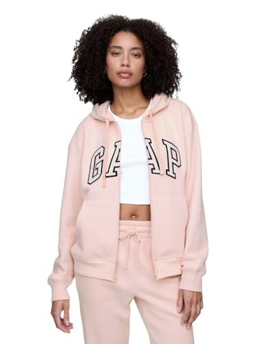 Image of GAP Women's Logo Hoodie Hooded Full Zip Sweatshirt