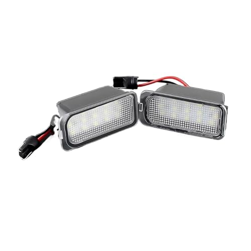 Lámpara matrícula LED Ford Focus Kuga evita el error de bombilla fundida pack de 2 luces