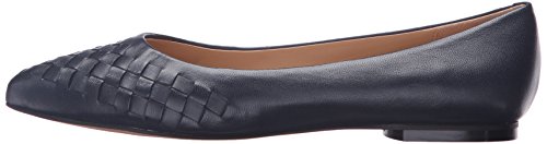 Trotters Women's Estee Woven Ballet Flat, Navy, 12 #TOP7
