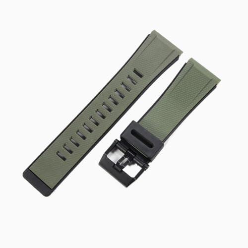 Bracelet montre silicone 24mm haute qualité en caoutchouc doux et résistant pour homme