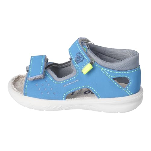 RICOSTA Girls and Boys Boots Cory,Width:Narrow (WMS),Removable Insole,Terracare, Adriatic Grey 140, 22 EU2