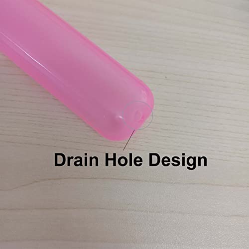 Medsuo Y-ZS-11-817 4Pcs Plastic Toothbrush Case Travel Cover Holder Storage  thumb #3