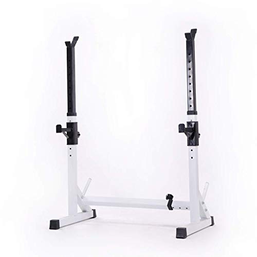 ERoomQ Barbell Rack Squat Stand Adjustable Bench Press Rack Multi-Function Weight Lifting Home Gym Fitness and Strength Training