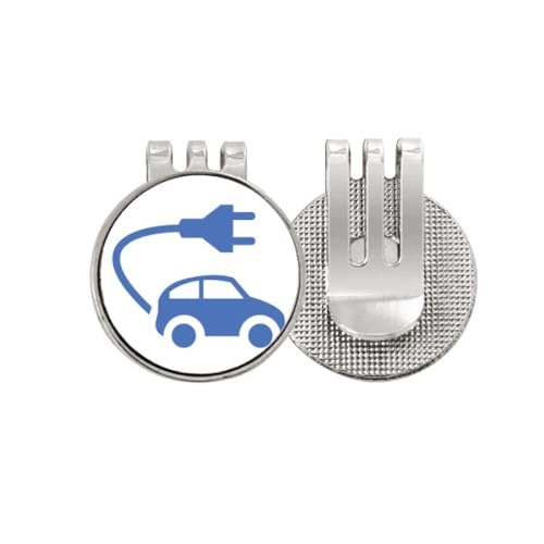 Marqueur de golf magnétique haut de gamme motif véhicule propre en émail