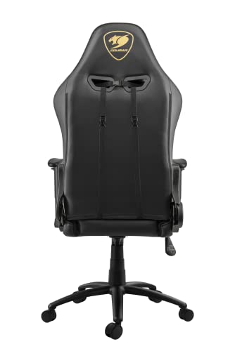 Gaming Poltrona Gaming Outrider Nero/Oro - Sedia gaming - Immagine 4