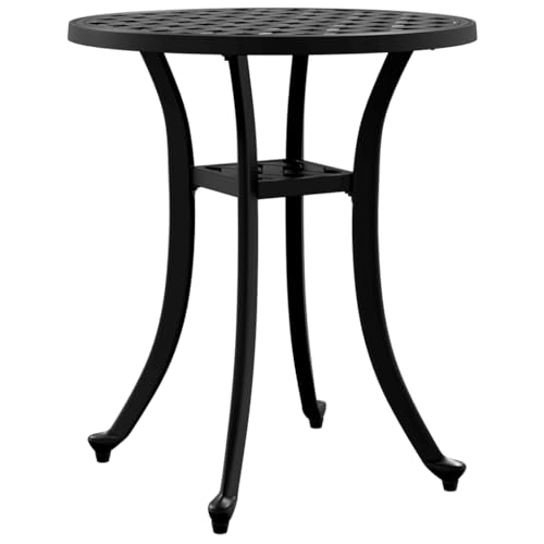 Mesa de centro de jardín de aluminio fundido elegante 8