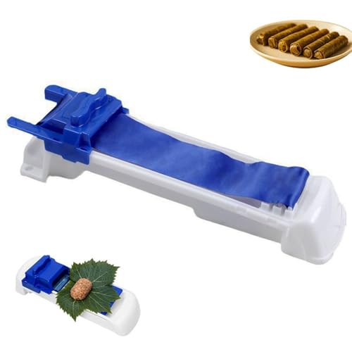Lumpia Roller Machine - Multi Functional Vegetable Meat Rolling Tool, Spring Roll Maker, Suitable Grape Leaves and Eggroll Wrapper Rolling Machine for Home Kitchens DIY Tools