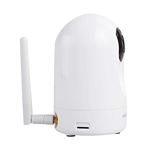 FOSCAM R2 1080P Full HD WiFi - Cámara IP de Seguridad, Lente 2Mpx con Pan / Tilt / ZOOM, Incluye P2P, Audio Bidireccional, Visión Nocturna, y Control Remoto desde App para IOS y Android, Blanca