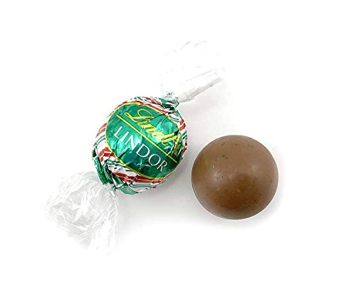 Lindt Lindor Holiday Assortment Chocolate Truffles, Winter Mix Of Individually Wrapped Chocolate Balls, Includes Peppermint, Milk, And Christmas Flavors, Bulk Pack Of 120 Count