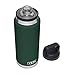 YETI Rambler 36 oz Bottle, Vacuum Insulated, Stainless Steel with Chug Cap, Northwoods Green