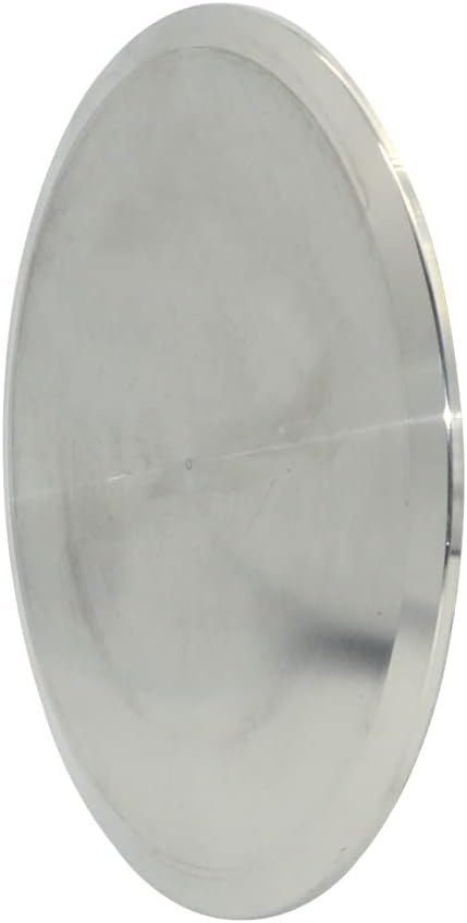 Diameter 133MM 5" Clamp End Cap fits 5" Tri Clamp Ferrule Flange OD 146MM,Stainless Steel 316 Sanitary Fitting