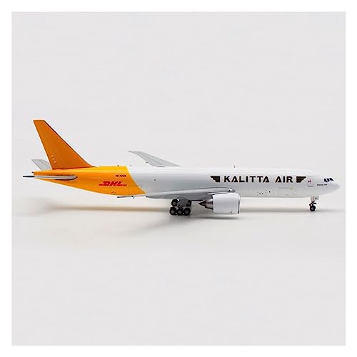 Modelo B777-200F Kalitta Air escala 1:400 de colección para decoración de escritorios de oficina