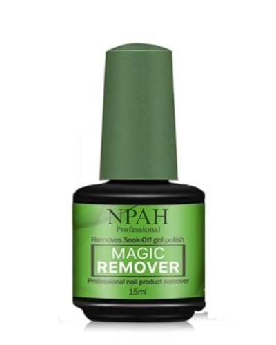 Gel Nail Polish Remover, Professional Nail Polish Remover, In 3 mins Quickly Removes Soak-Off Gel Polish UV Art Nail Lacquer