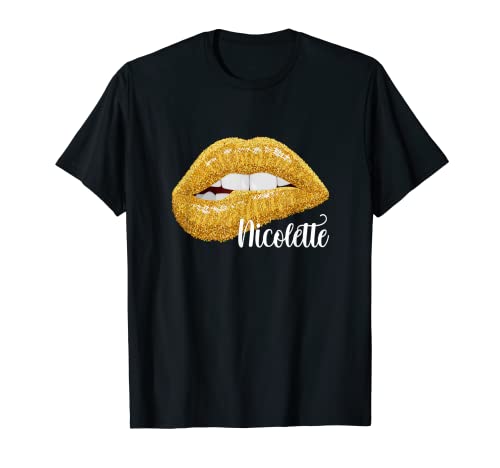 Photo de Nicolette - Cadeau prénom T-Shirt