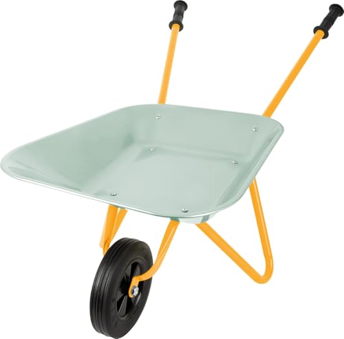 Small Foot Schubkarre „Tiny Garden“ aus Metall, kindgerechtes Outdoor-Spielzeug, Gartenspielzeug für Kinder ab 3 Jahren, 12662 Small Foot Schubkarre „Tiny Garden“ aus Metall, kindgerechtes Outdoor-Spielzeug, Gartenspielzeug für Kinder ab 3 Jahren, 12662