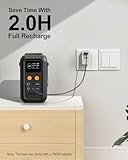 ASPERX Portable Power Station,192Wh 60000mAh LiFePO4 Battery with 200W Output, Dual 140W PD3.1 Fast Charging,Smart Display,DC Laptop Power Bank Station for Outdoor Travel, Camping, Emergency - Image 4