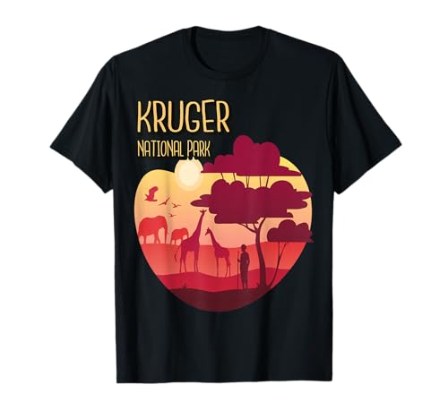 Kruger Safari Tour Africa National Park Souvenir T-Shirt