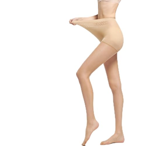 Image of Plus Size Ultra-Thin Sheer Tights for Women's-Sexy Pantyhose-High Waist,Slimming Effect,Durable & Comfortable Stretch Pantyhose,Plus Size Tights,anti-tickling,Invisible,Seamless,Buttock Slimming