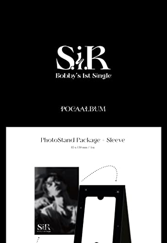 Bobby S.i.R 1st Single Album POCA objet de collection scellé avec suivi