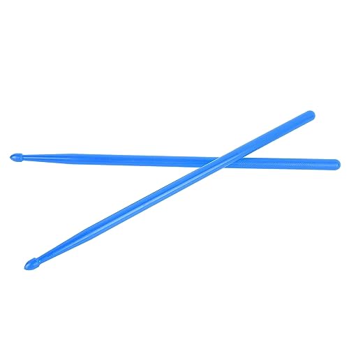 Set de Baquetas de Nylon para Ejercicio, Palillos Portátiles para Batería, Principiantes, Color Azul miniatura 2