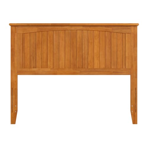 HomeStock Solid Wood Headboard with USB Charger - Coastal Bedroom