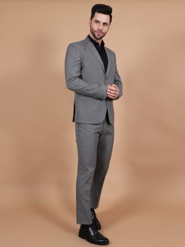 Image of WINTAGE Men's Polyester Cotton Two Piece Suit