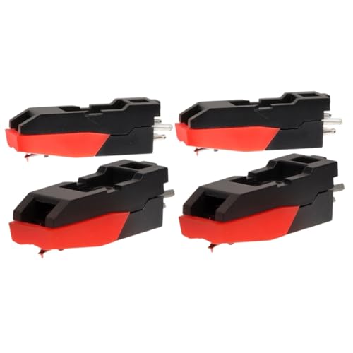 ibasenice 4 Pièces Aiguille D'enregistrement Platines Vinyles Tourne-disque Vinyle Abdos Pick-up