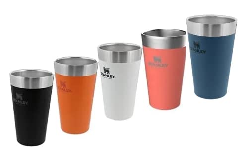 Kit Copos Stanley de cerveja, Original sem tampa, Beer Pint. (Sortidos, 5)