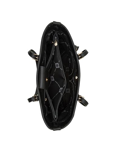 Olvídate de la falta de espacio con la bolsa de transporte Anne Klein Tote para mujer 4