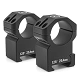 SZFEIC Rifle Scope Rings, Precision CNC Machined from 7075 Aluminum, Compatible with Picatinny Rails, Available in 1.26